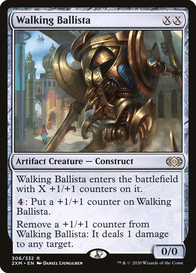 2020 Double Masters Walking Ballista #306 rare card image