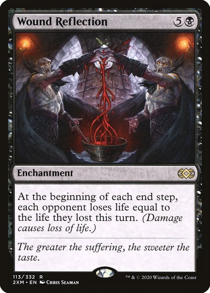 2020 Double Masters Wound Reflection #113 rare card image