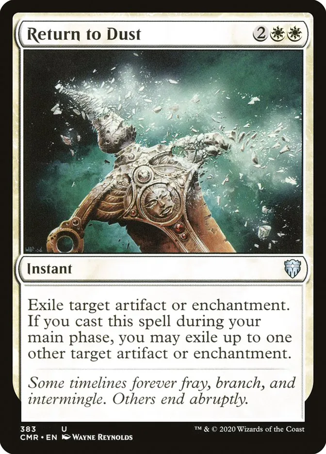 2020 Commander Legends Return to Dust [Foil] uncommon #383 uncommon card image