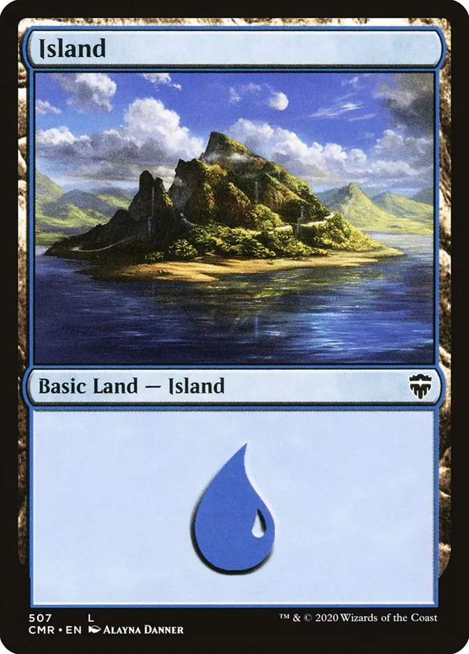 2020 Commander Legends Island common #507 common card image