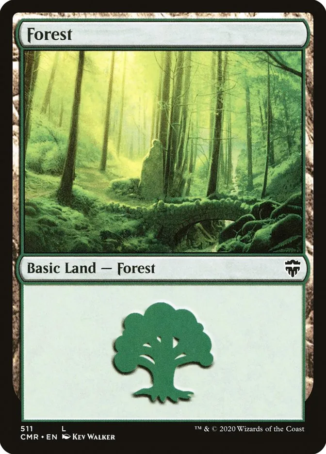2020 Commander Legends Forest common #511 common card image