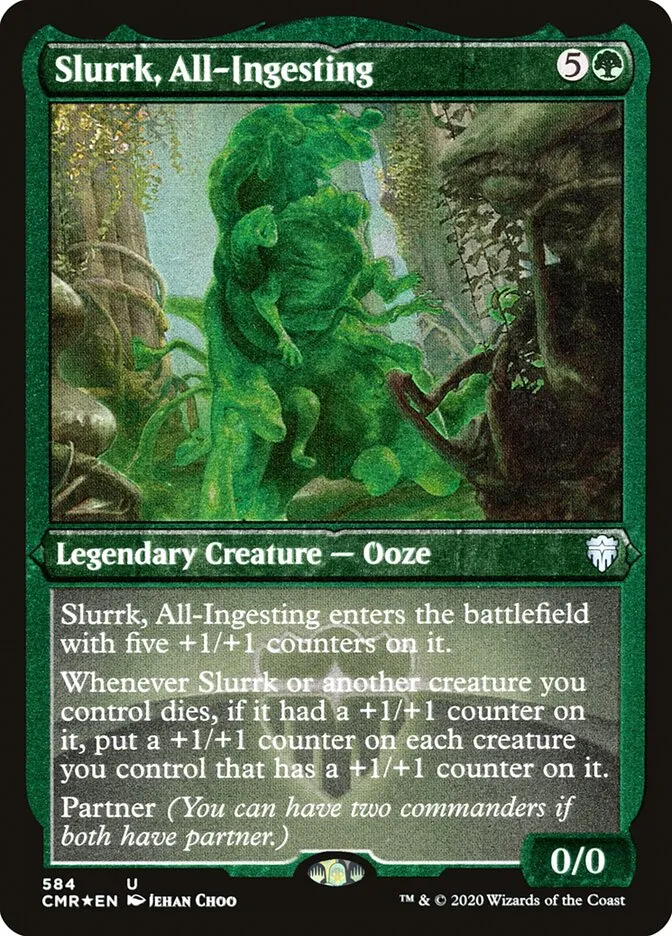 2020 Commander Legends Slurrk, All-Ingesting uncommon #584 uncommon card image