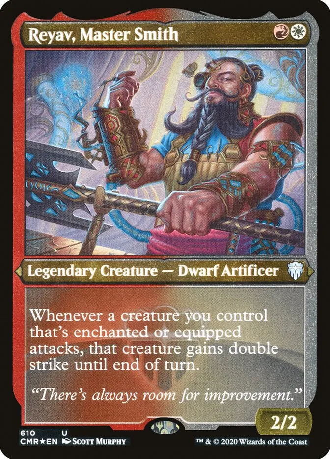 2020 Commander Legends Reyav, Master Smith uncommon #610 uncommon card image