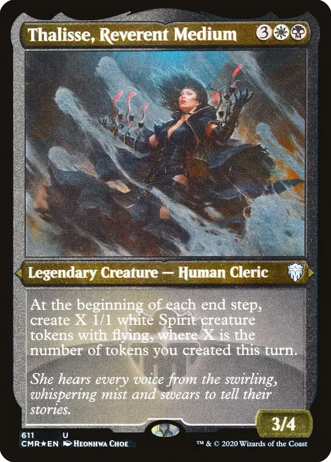 2020 Commander Legends Thalisse, Reverent Medium #611 uncommon card image