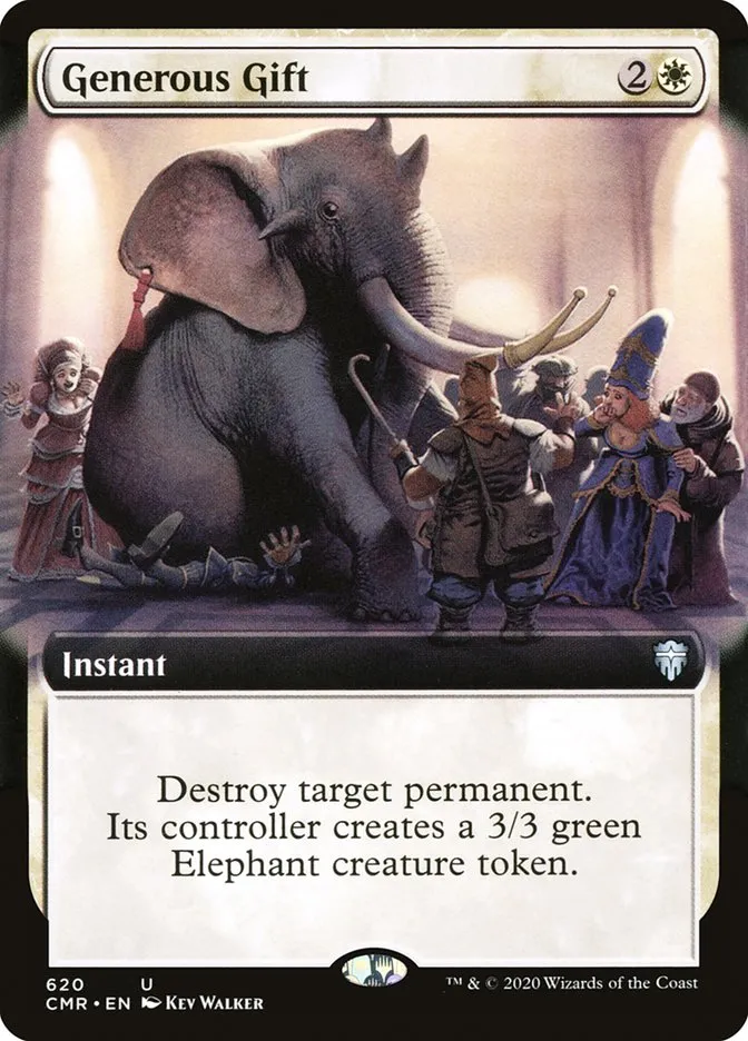 2020 Commander Legends Generous Gift uncommon #620 uncommon card image