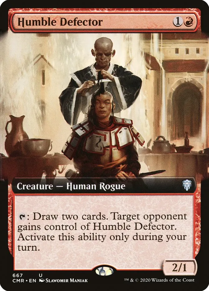 2020 Commander Legends Humble Defector uncommon #667 uncommon card image