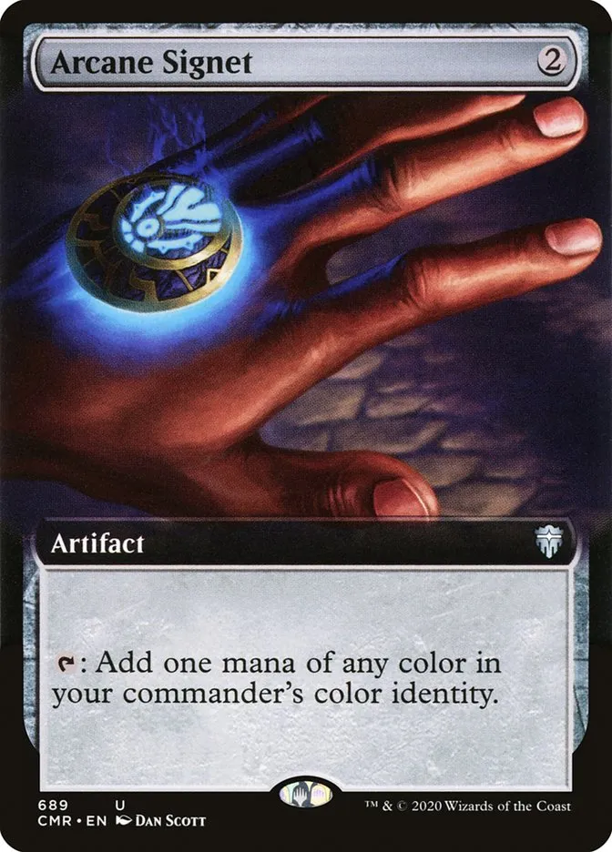 2020 Commander Legends Arcane Signet uncommon #689 uncommon card image