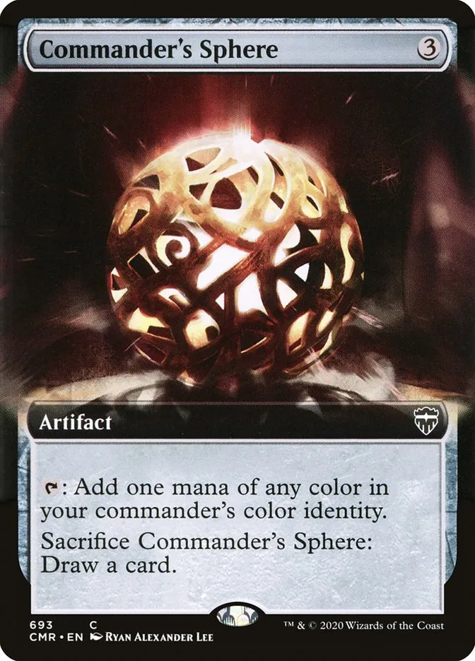 2020 Commander Legends Commander's Sphere common #693 common card image