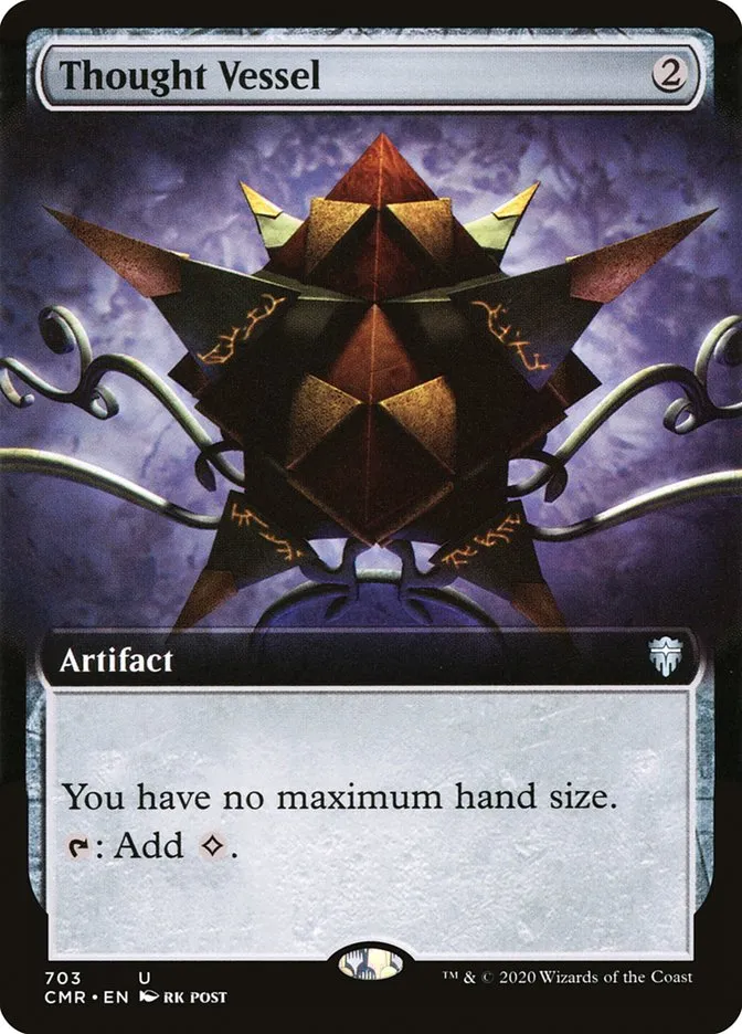 2020 Commander Legends Thought Vessel uncommon #703 uncommon card image