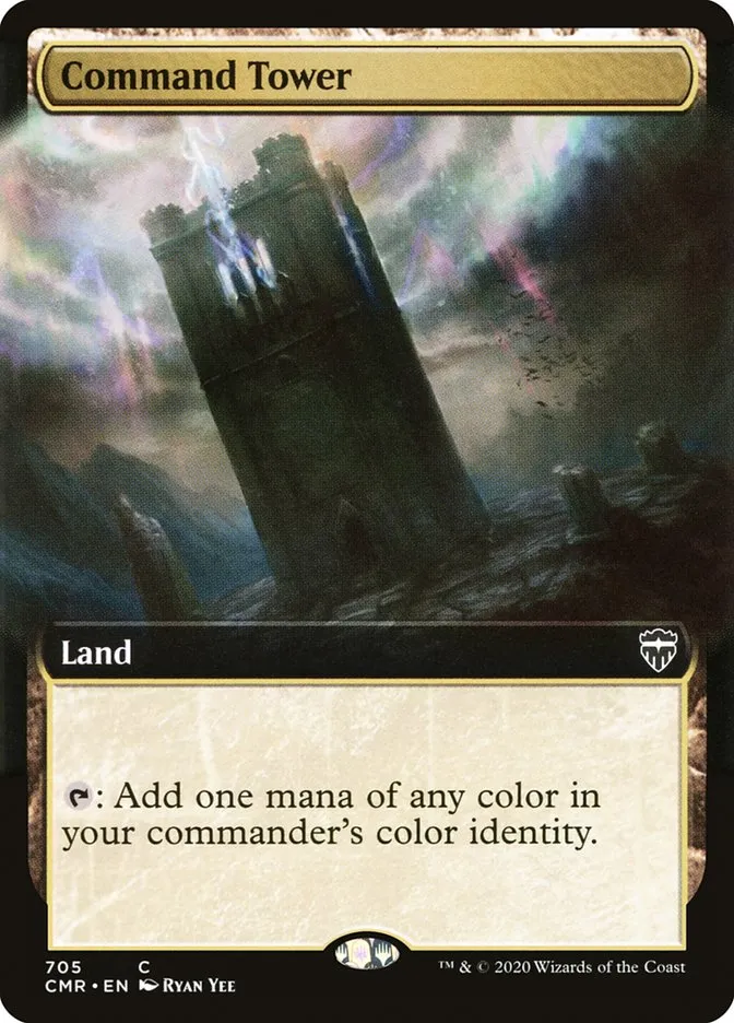 2020 Commander Legends Command Tower common #705 common card image