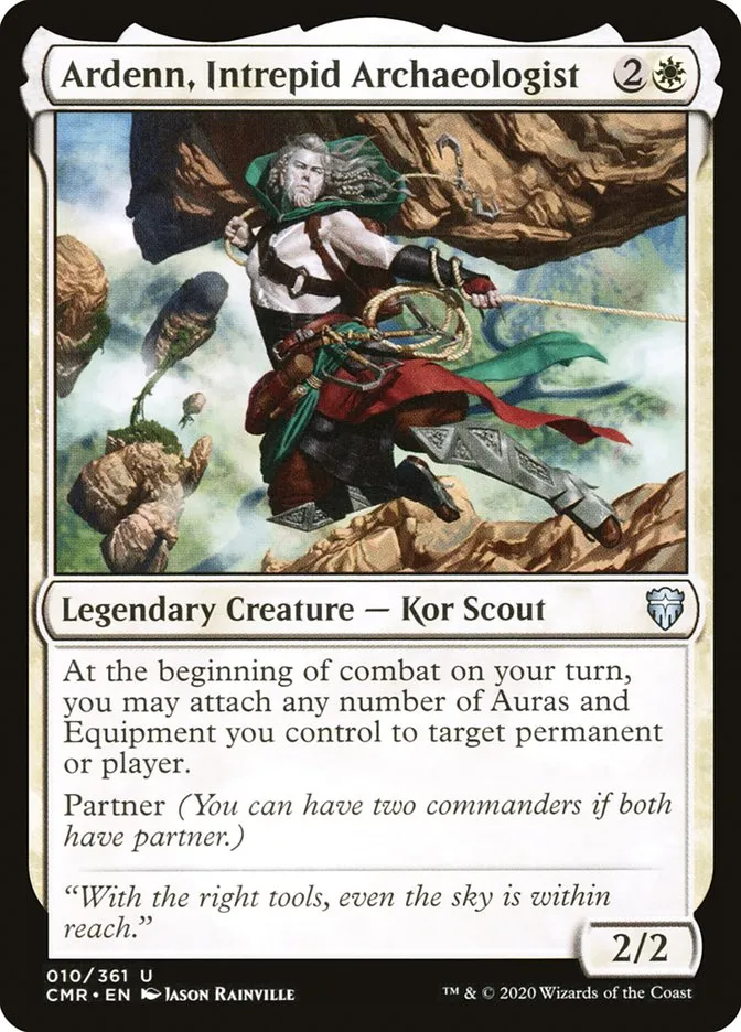 2020 Commander Legends Ardenn, Intrepid Archaeologist uncommon #10 uncommon card image