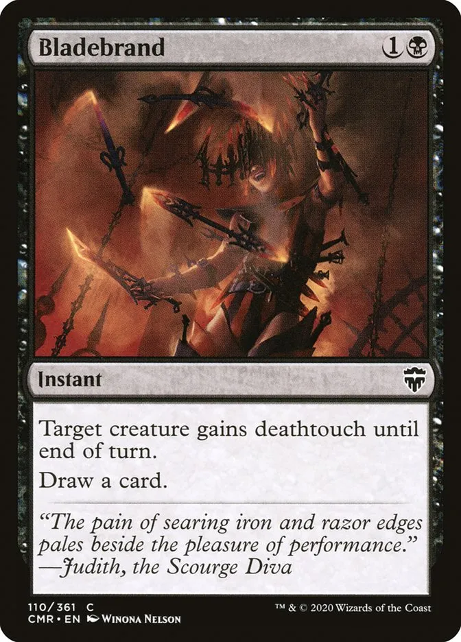 2020 Commander Legends Bladebrand common #110 common card image