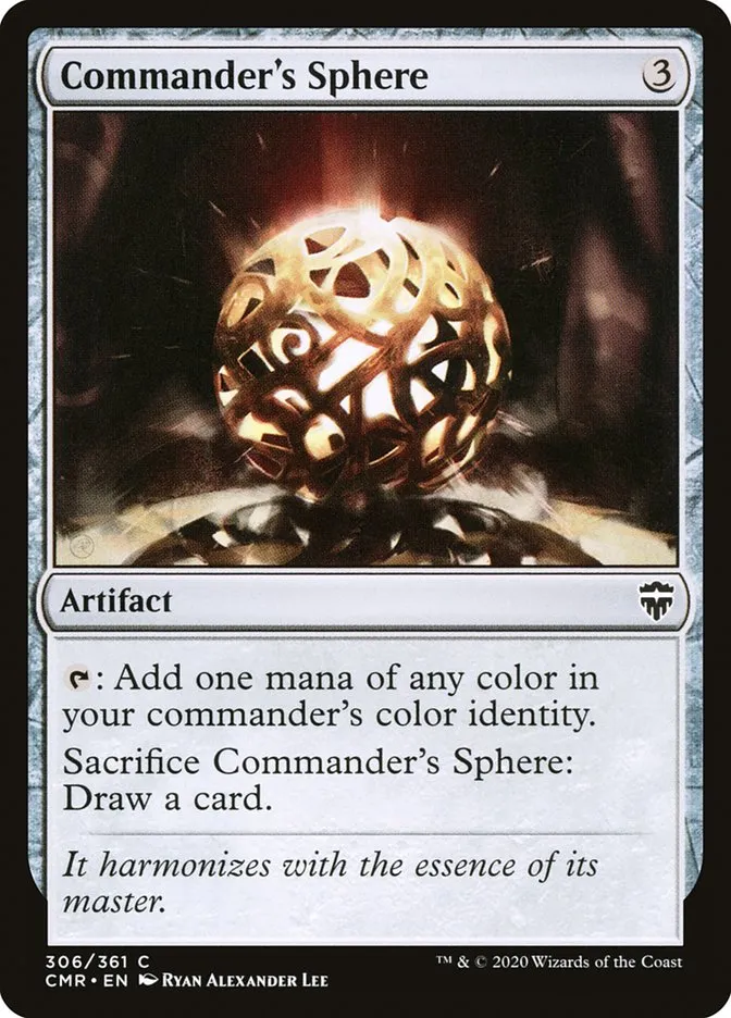 2020 Commander Legends Commander's Sphere common #306 common card image