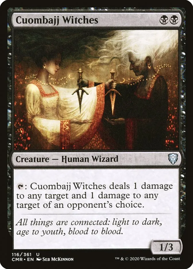 2020 Commander Legends Cuombajj Witches uncommon #116 uncommon card image