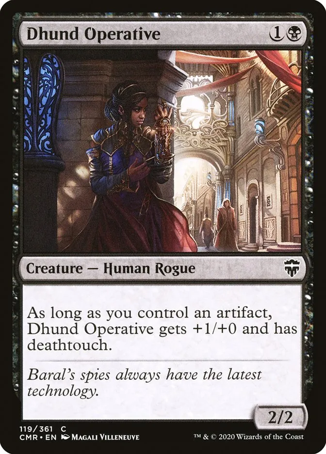 2020 Commander Legends Dhund Operative #119 common card image