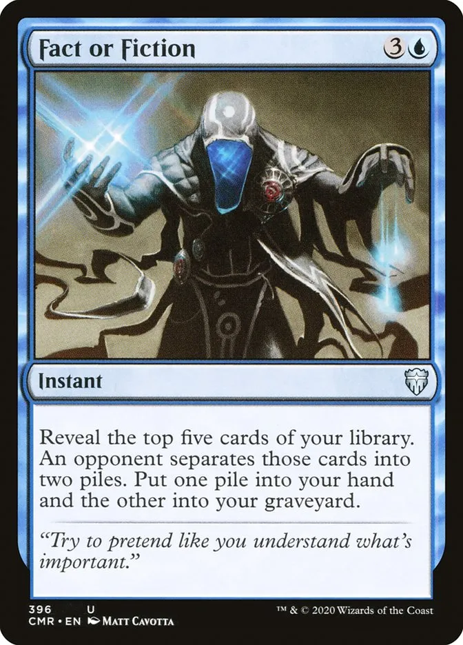 2020 Commander Legends Fact or Fiction uncommon #396 uncommon card image