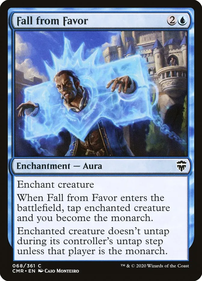 2020 Commander Legends Fall from Favor common #68 common card image