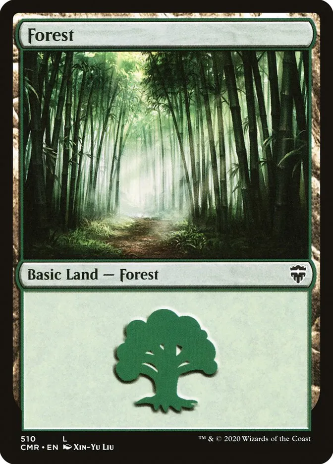 2020 Commander Legends Forest common #510 common card image