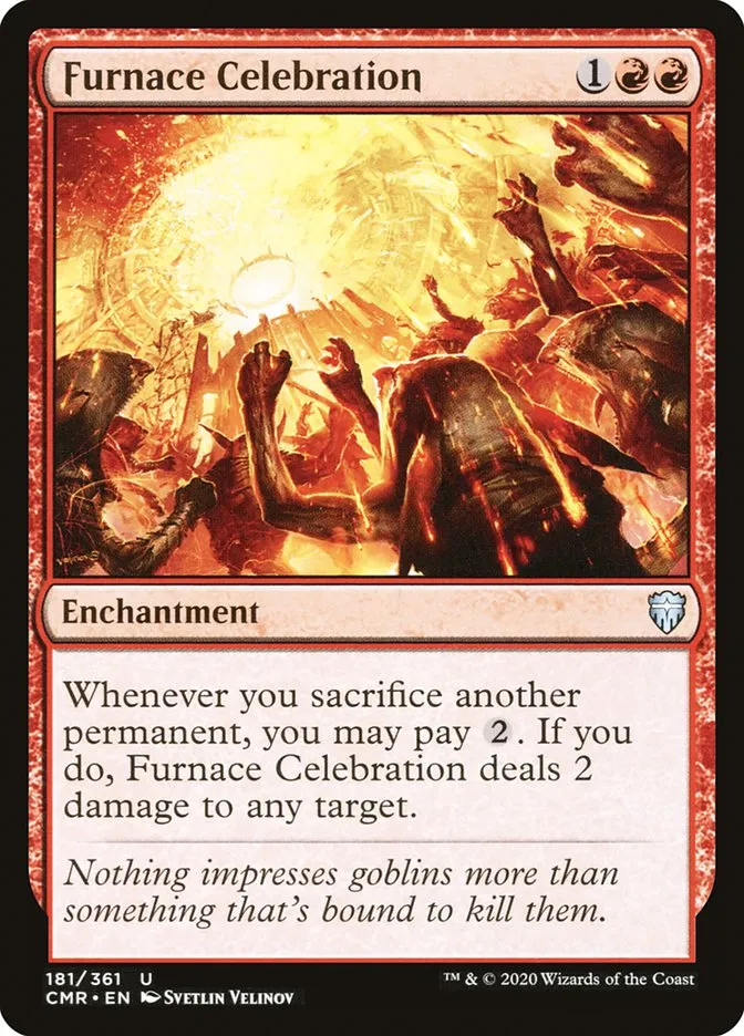 2020 Commander Legends Furnace Celebration uncommon #181 uncommon card image