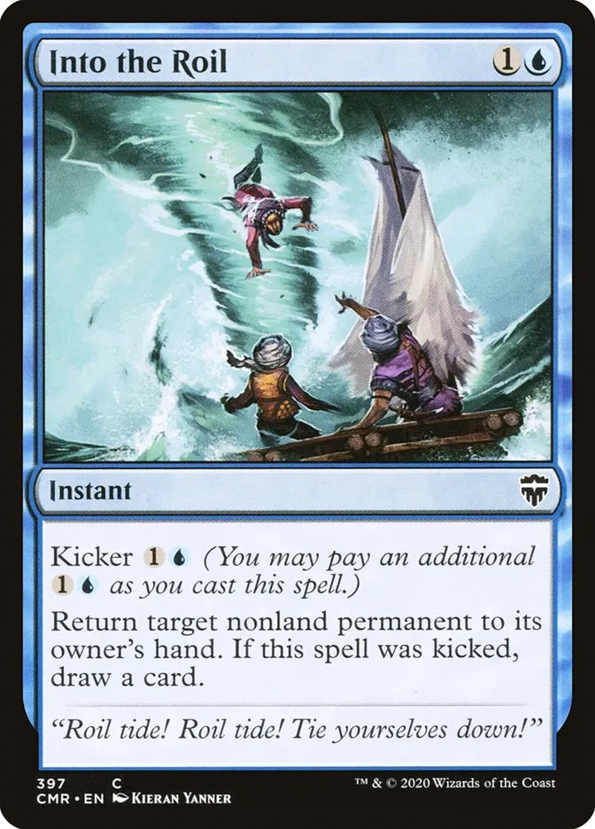 2020 Commander Legends Into the Roil #397 common card image