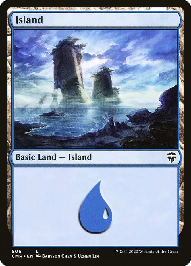 2020 Commander Legends Island common #506 common card image