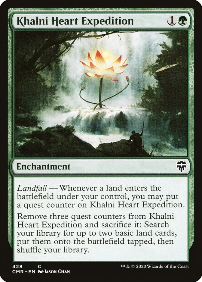 2020 Commander Legends Khalni Heart Expedition #428 common card image