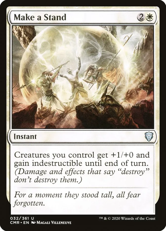 2020 Commander Legends Make a Stand uncommon #32 uncommon card image