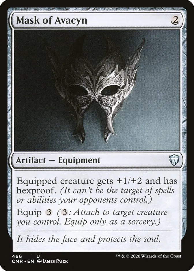 2020 Commander Legends Mask of Avacyn #466 uncommon card image