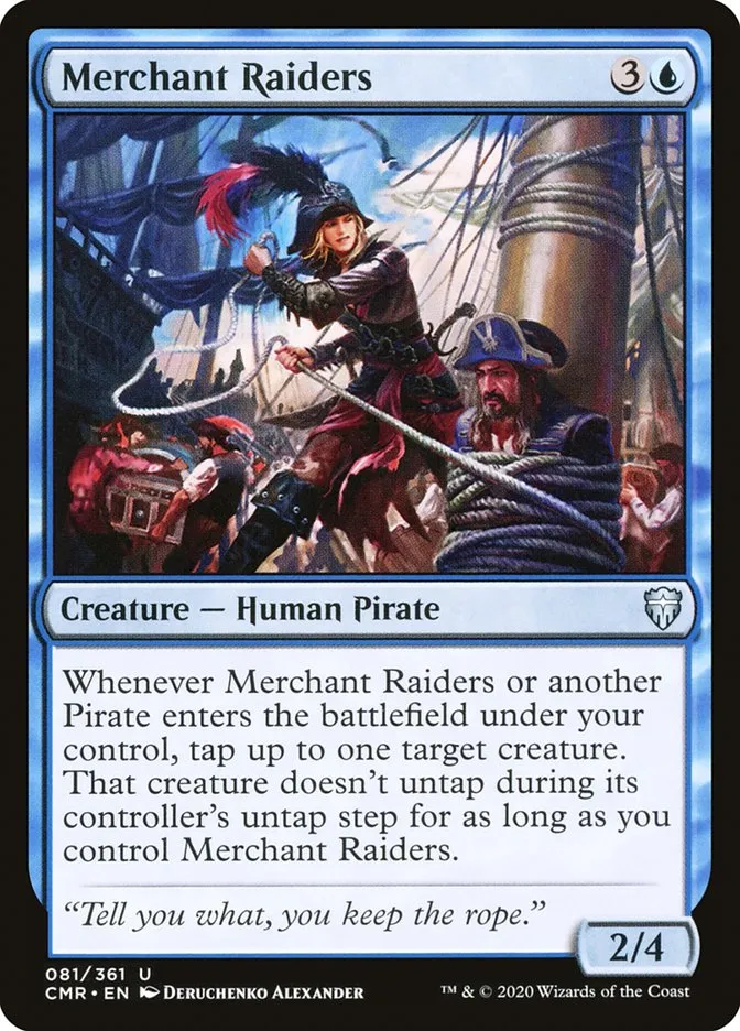 2020 Commander Legends Merchant Raiders uncommon #81 uncommon card image