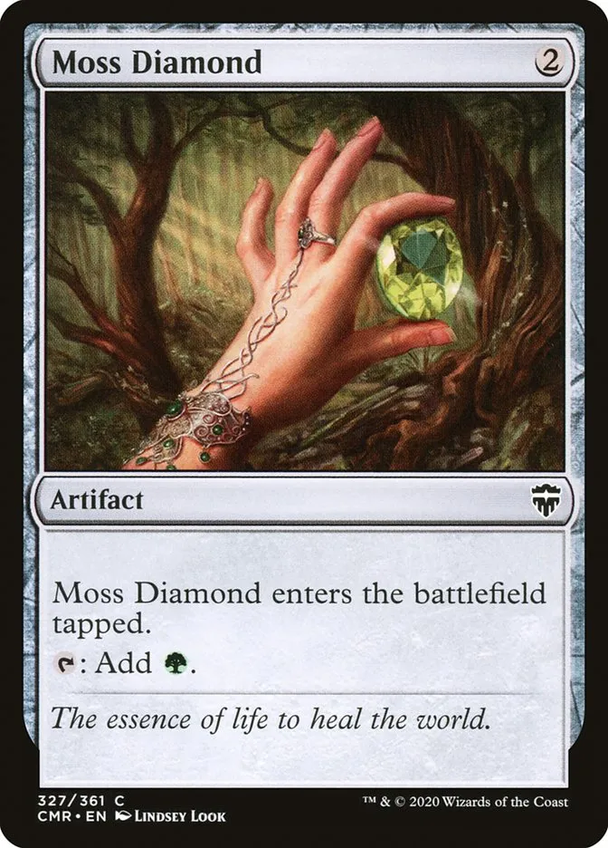 2020 Commander Legends Moss Diamond common #327 common card image