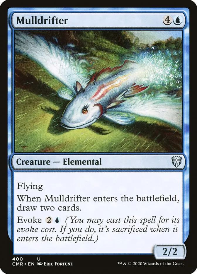 2020 Commander Legends Mulldrifter uncommon #400 uncommon card image