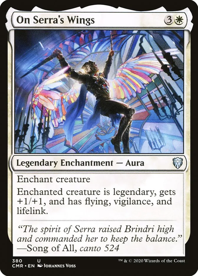 2020 Commander Legends On Serra's Wings uncommon #380 uncommon card image