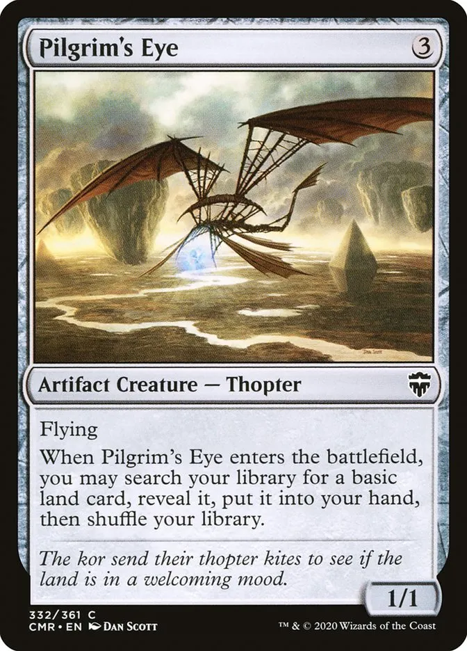 2020 Commander Legends Pilgrim's Eye common #332 common card image