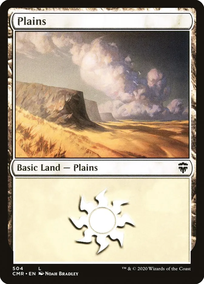 2020 Commander Legends Plains common #504 common card image