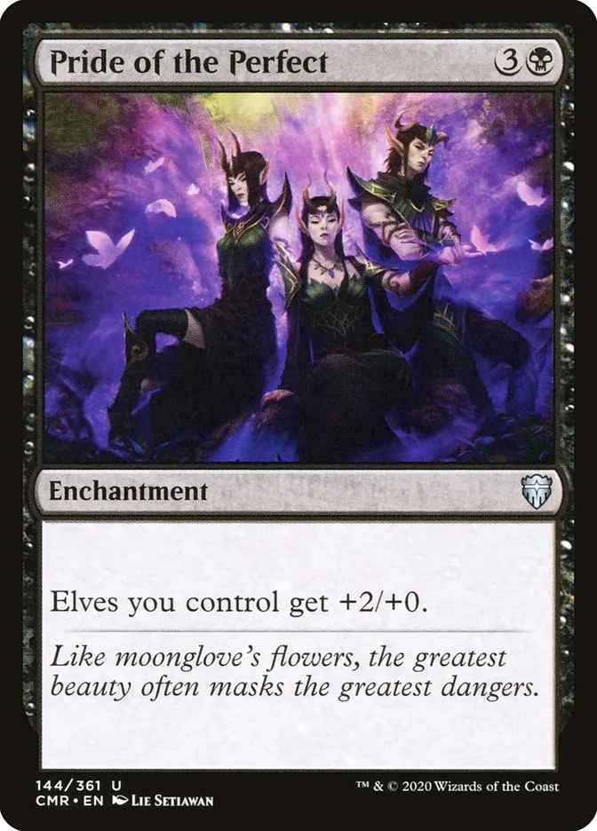 2020 Commander Legends Pride of the Perfect #144 uncommon card image