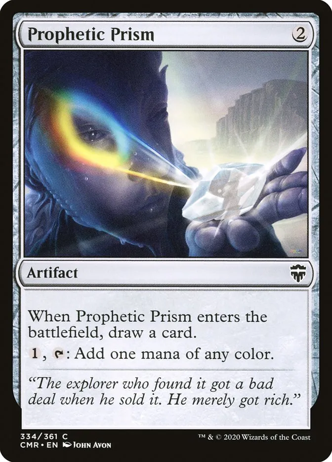 2020 Commander Legends Prophetic Prism common #334 common card image