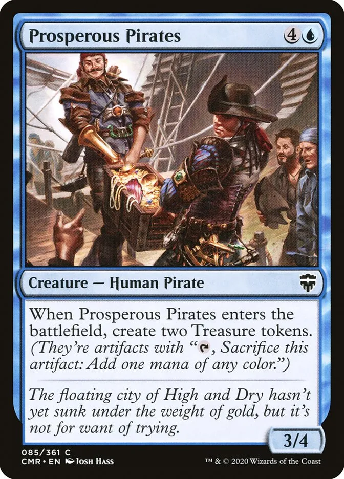 2020 Commander Legends Prosperous Pirates common #85 common card image