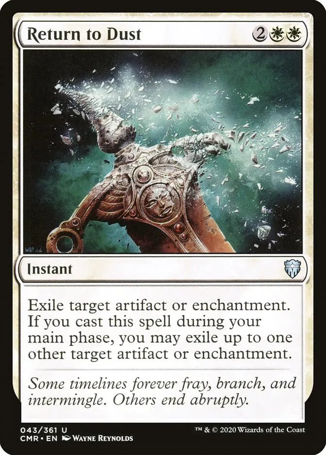2020 Commander Legends Return to Dust uncommon #43 uncommon card image