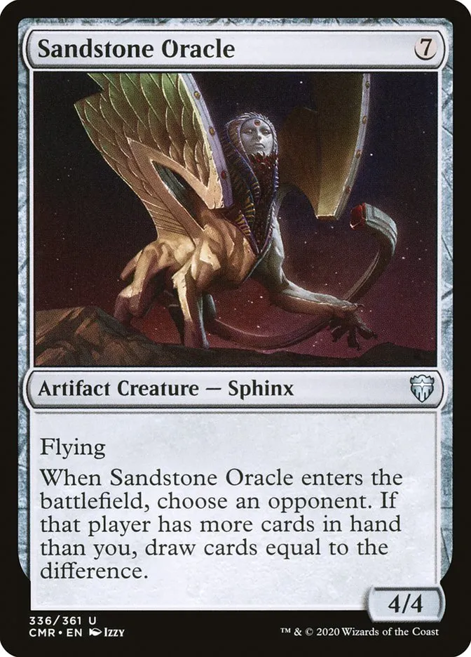 2020 Commander Legends Sandstone Oracle uncommon #336 uncommon card image