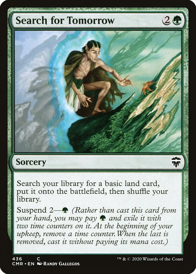 2020 Commander Legends Search for Tomorrow common #436 common card image