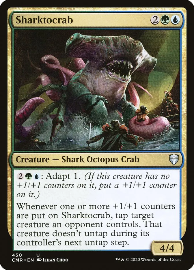 2020 Commander Legends Sharktocrab uncommon #450 uncommon card image