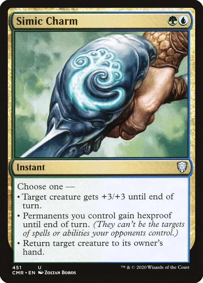 2020 Commander Legends Simic Charm uncommon #451 uncommon card image