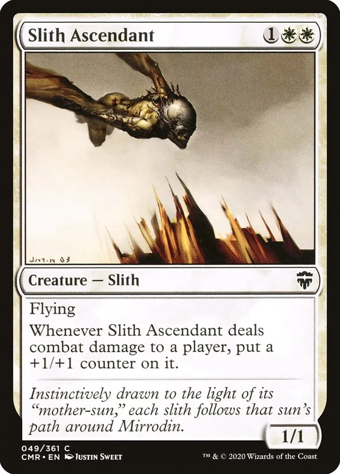 2020 Commander Legends Slith Ascendant [Foil] common #49 common card image