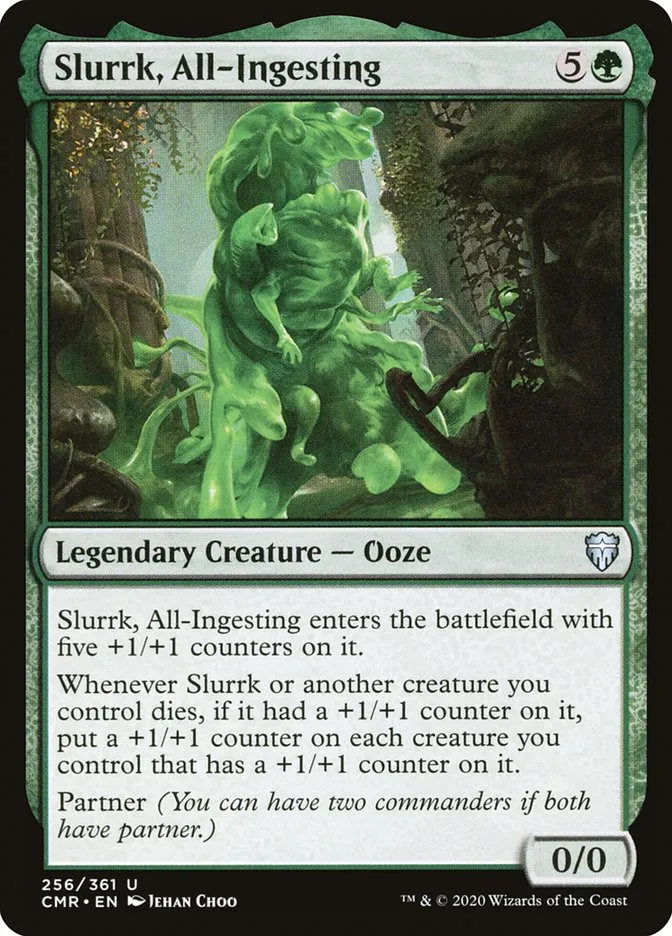 2020 Commander Legends Slurrk, All-Ingesting uncommon #256 uncommon card image