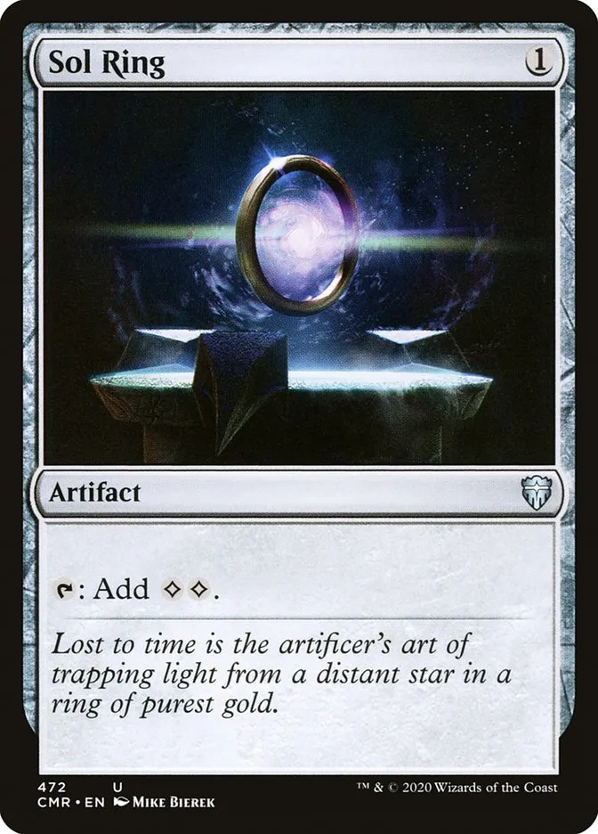 2020 Commander Legends Sol Ring uncommon #472 uncommon card image