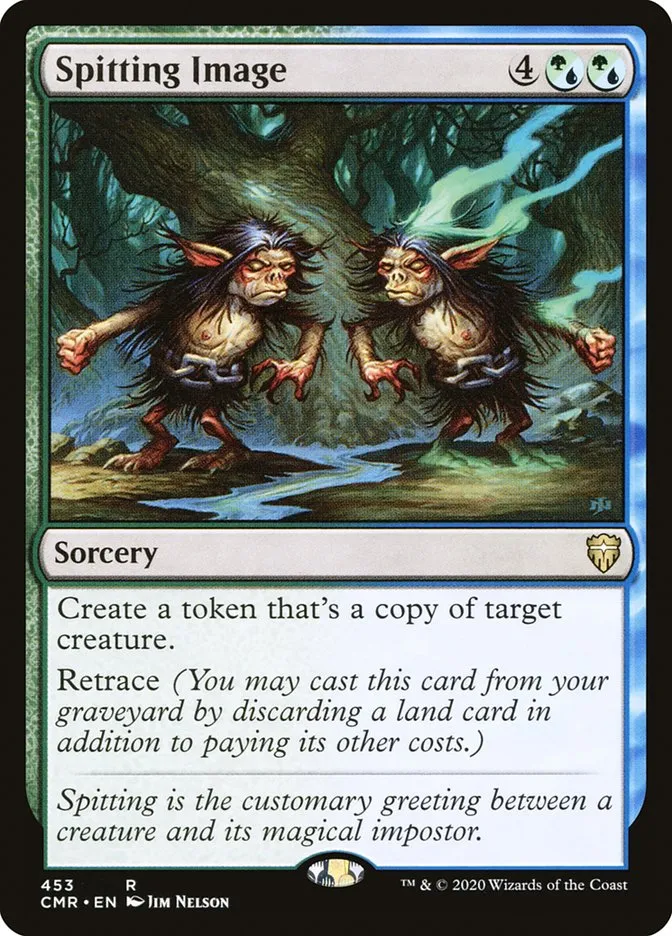 2020 Commander Legends Spitting Image rare #453 rare card image