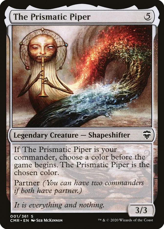 2020 Commander Legends The Prismatic Piper special #1 special card image