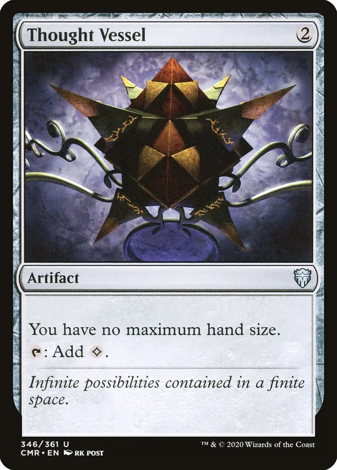 2020 Commander Legends Thought Vessel uncommon #346 uncommon card image