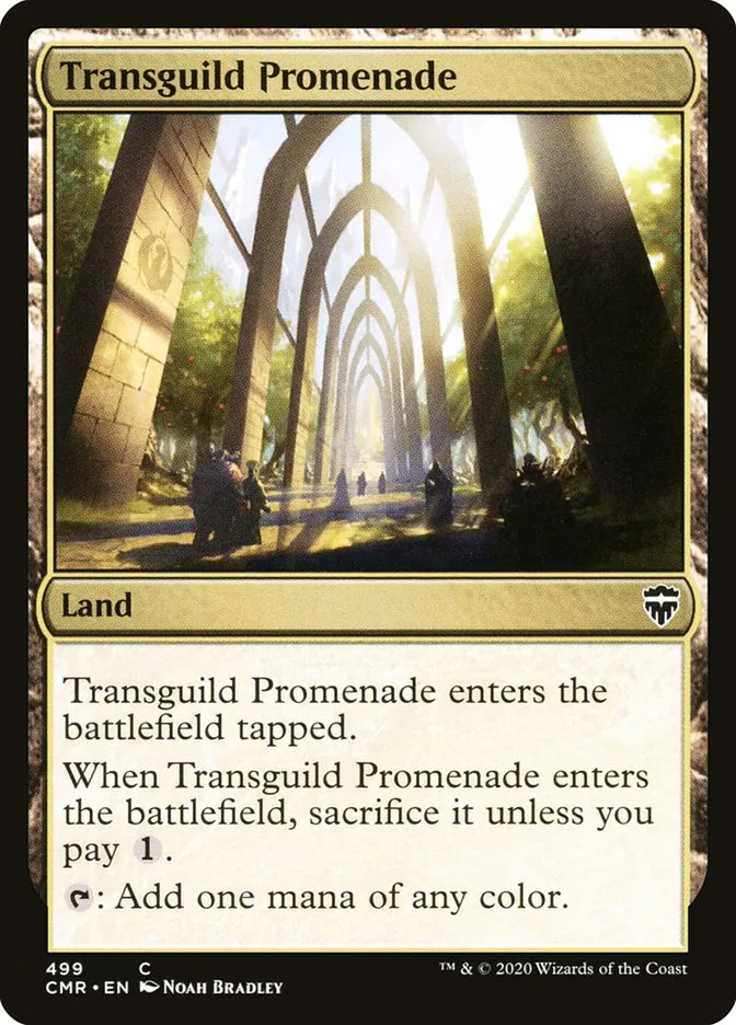 2020 Commander Legends Transguild Promenade common #499 common card image