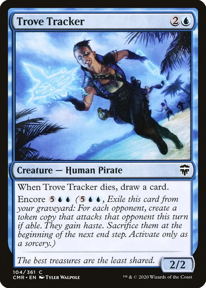 2020 Commander Legends Trove Tracker common #104 common card image